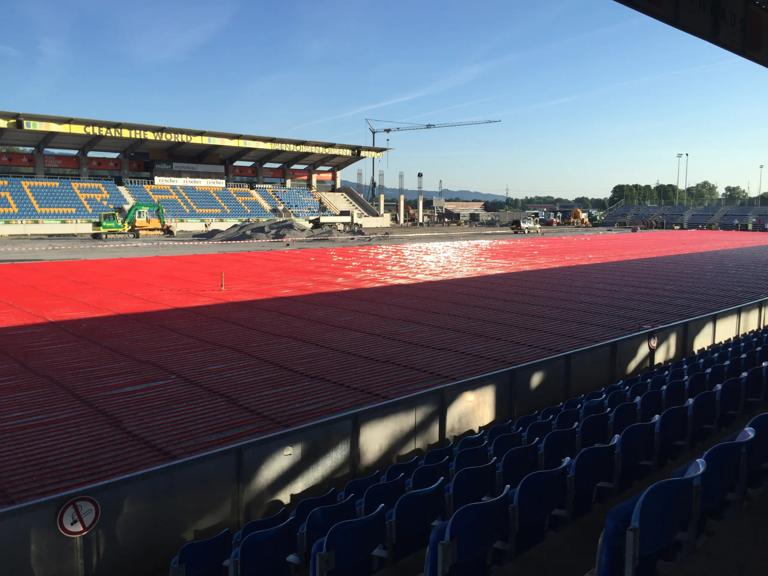 Referenz — Rasenheizung Cashpoint Arena, Altach, Bild 3