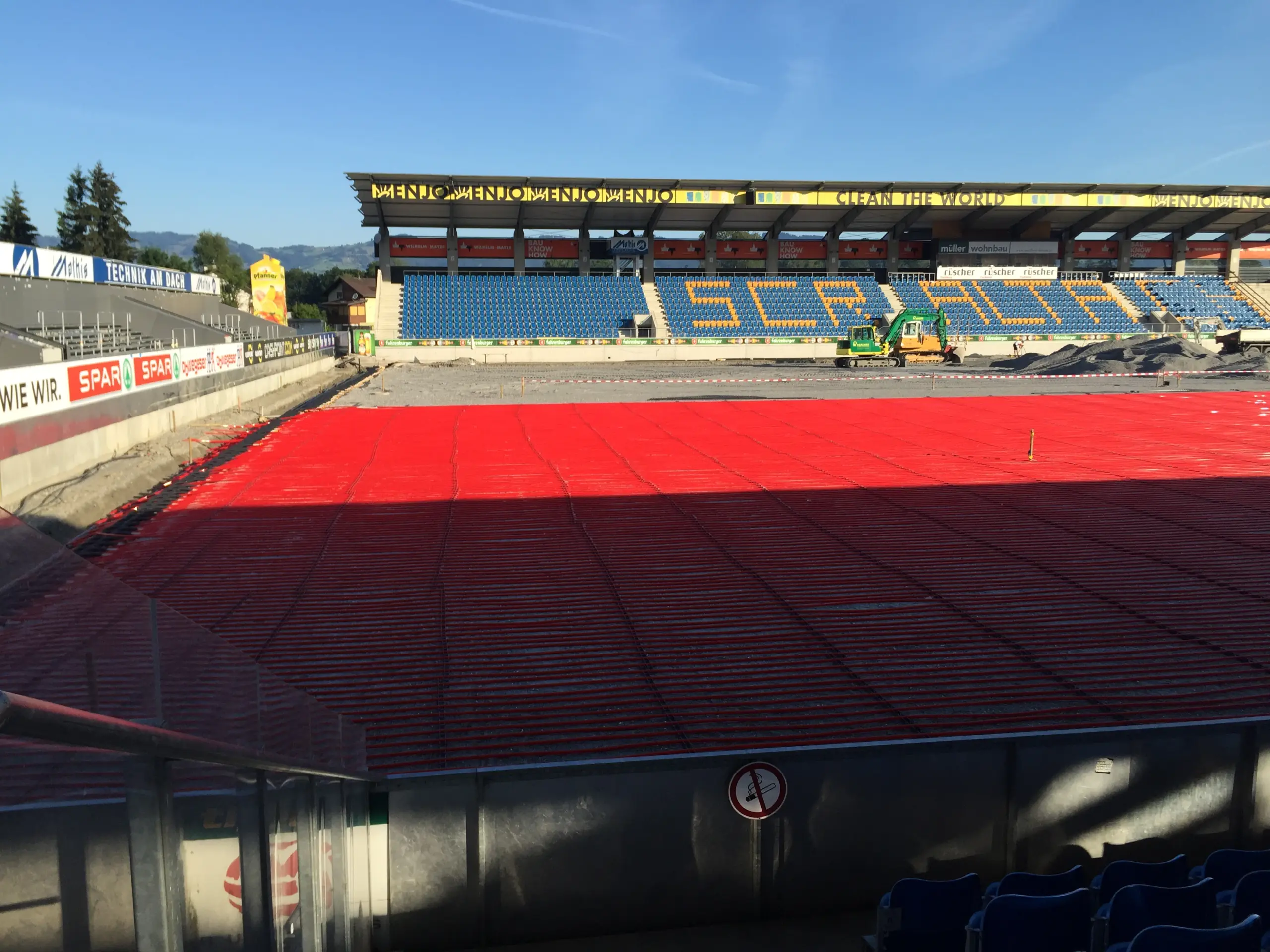 Referenz — Rasenheizung Cashpoint Arena, Altach, Bild 4