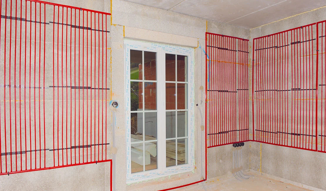 Hitherm Wandheizung im modernen Wohnraum
