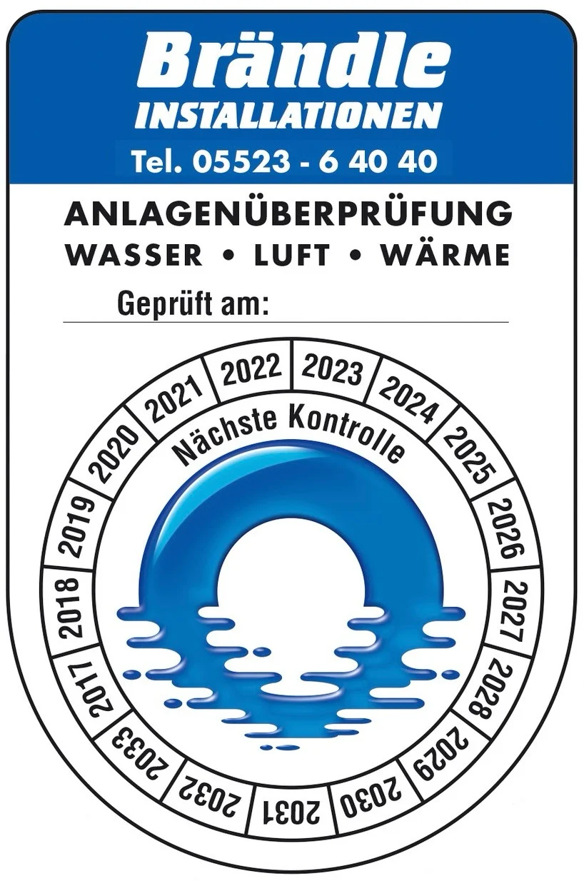 Brändle Pickerl Anlagenüberprüfung
