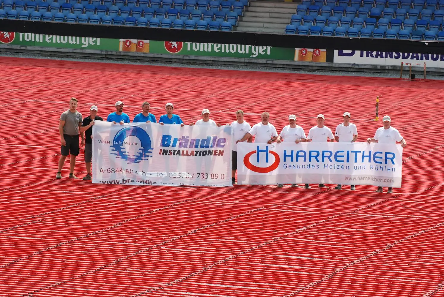 Rasenheizung Cashpoint Arena, Altach