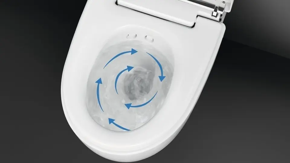 AquaClean Mera — Leise & saubere TurboFlush-Spültechnik