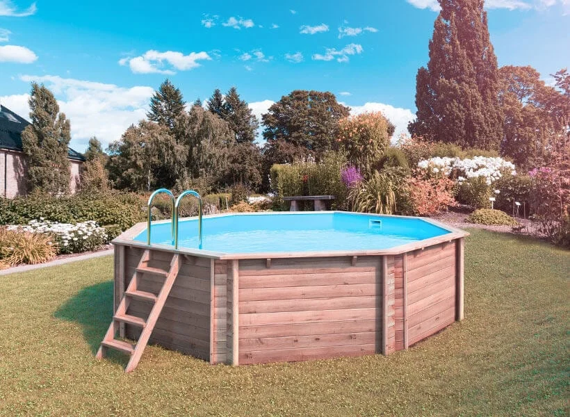 BWT Aufstellpool im Garten